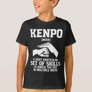 T-shirt Karate Martial Arts Black Belt Comt Sports Fighter