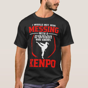 T-shirt Karate Martial Arts Pas Risque Kenpo School Fighte