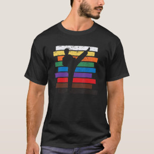 T-shirt Karate Martial combat Silhouette Taekwondo Headki