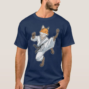 T-shirt Karate martial du renard