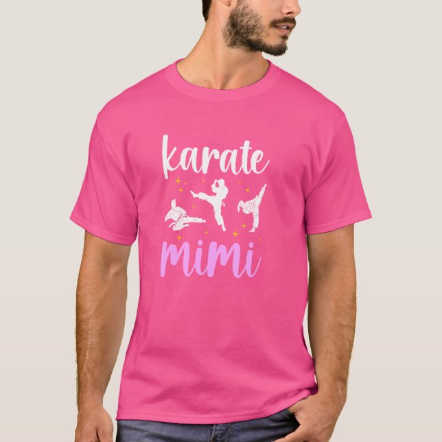 T-shirt Karate Mimi Fiers Karate Mimi Grand-mère (Devant)