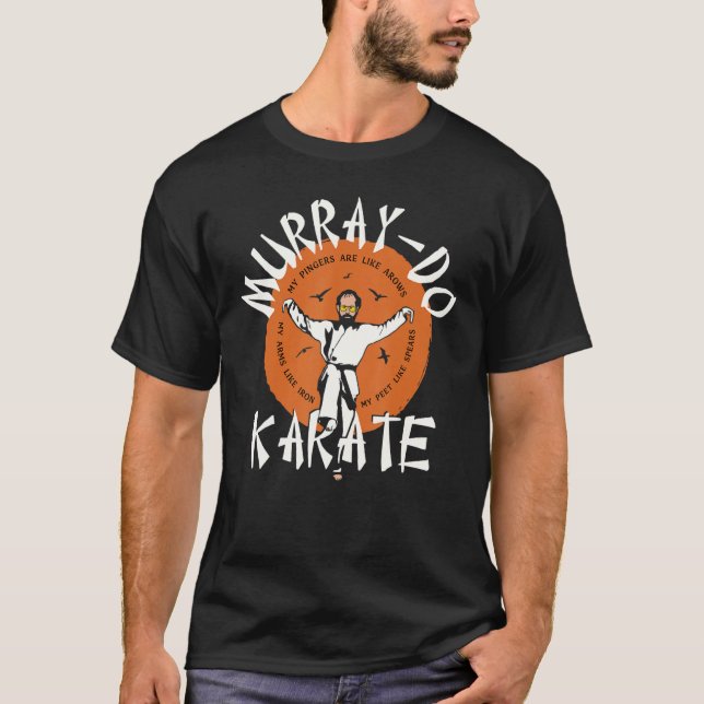T-shirt Karate Murray Do Unisex Pour Les Femmes Hommes (Devant)