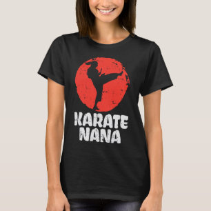 T-shirt Karate Nana Ponytail Kick Arts Martials Japonais G