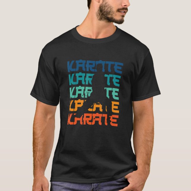 T-shirt Karate Rétro Karate (Devant)