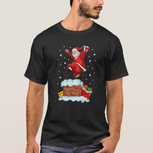 T-shirt Karate Santa Claus Noël Kung Fu Taekwondo MIXED M