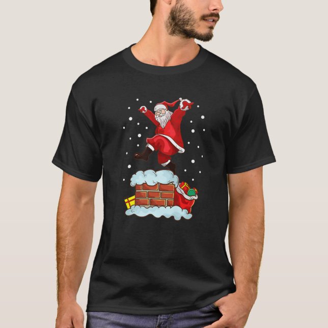 T-shirt Karate Santa Claus Noël Kung Fu Taekwondo MIXED MA (Devant)