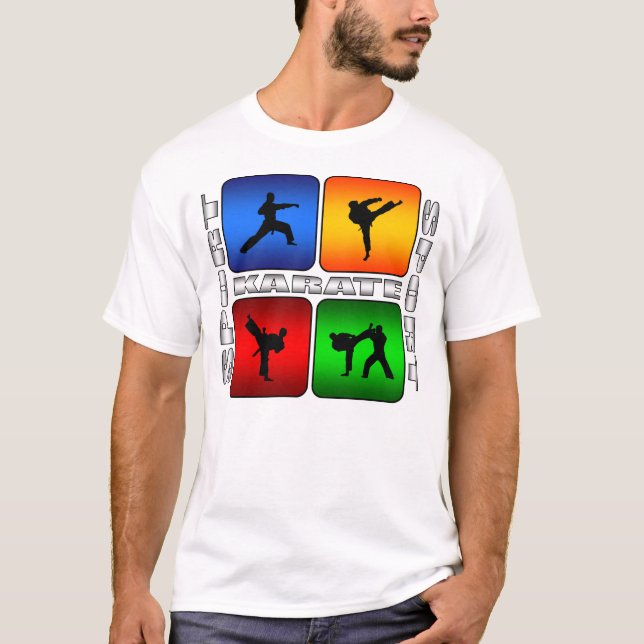 T-shirt Karaté spectaculaire (Devant)