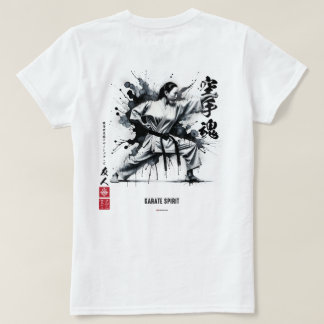 T-shirt Karate Spirit InkAlcohol Karateka Female