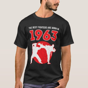T-shirt Karate Taekwondo 60 Né En 1963