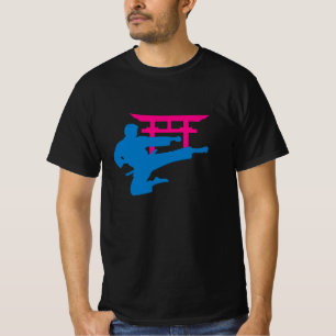 T-shirt Karate Torii Neon Fighter