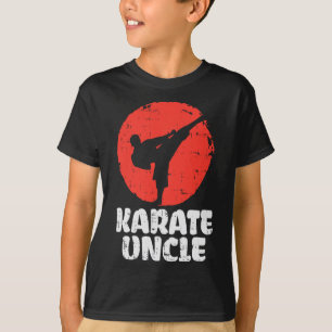 T-shirt Karate Uncle Fighter Japonais Martial Arts Hommes 