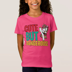 T-Shirt Karaté Unicorn Taekwondo mignonne mais dangereux 
