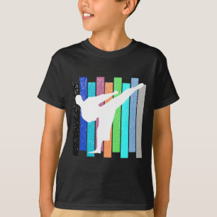 T-shirt Karate vintage Judo Kickboxling Hommes femmes