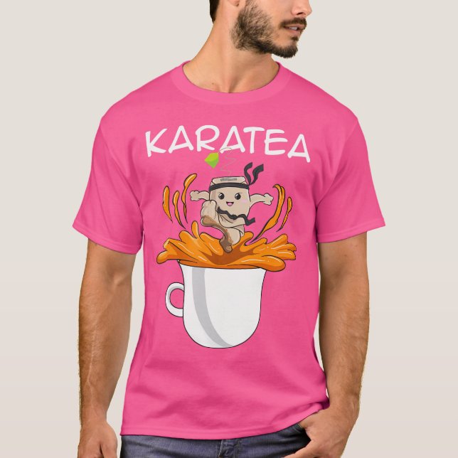 T-shirt Karatea Kids Karate Shirt Arts Martiaux Cadeau Amu (Devant)