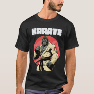 T-shirt Karateka Classique Karaté Gorille  1