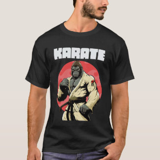 T-shirt Karateka Classique Karaté Gorille 1