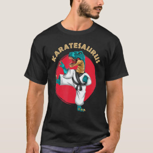 T-shirt Karatesaurus Classique Drôle de Karaté Dinosaure