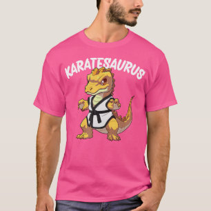 T-shirt Karatesaurus Dinosaur Karate
