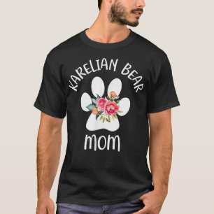 T-shirt Karelian Bear Maman Cadeau pour les femmes