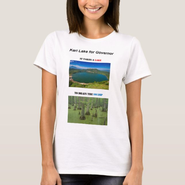 T-shirt Kari Lake Arizona Gouverneur T Shirt (Devant)