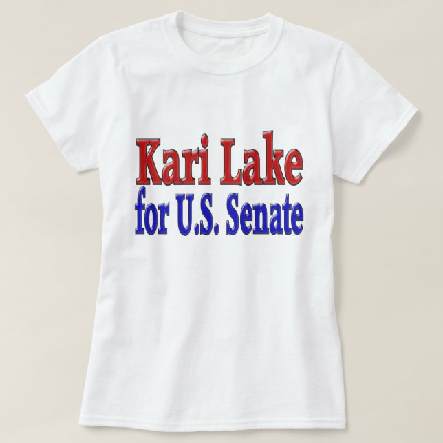 T-shirt Kari Lake pour le Sénat (Design devant)