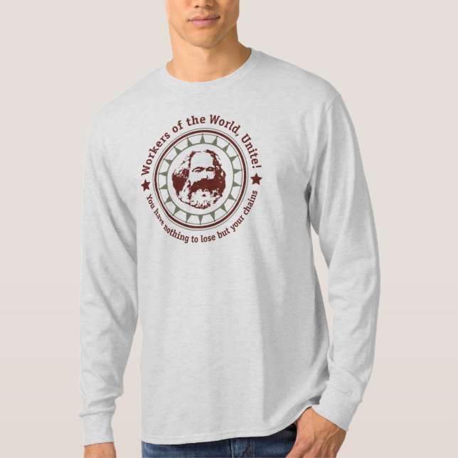 T-shirt Karl Marx (Devant)