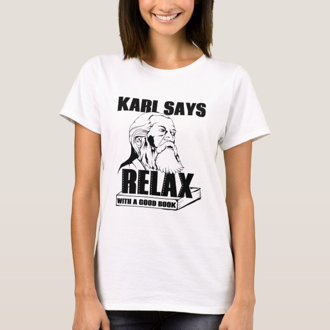 T-shirt Karl Marx (Devant)