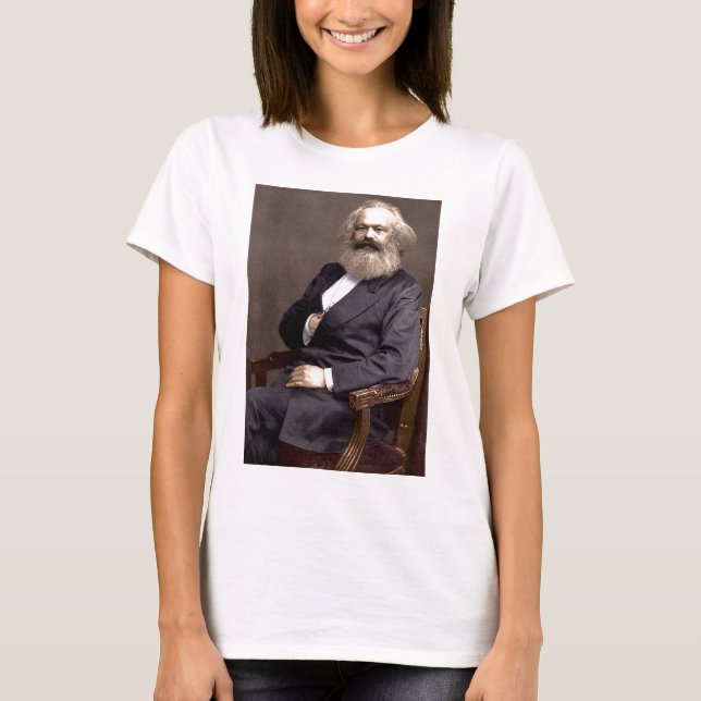 T-shirt Karl Marx (Devant)
