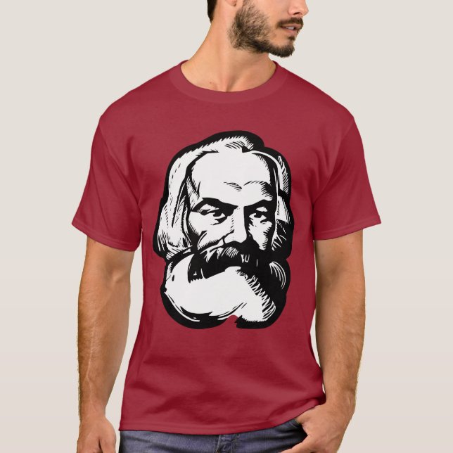 T-shirt Karl Marx (Devant)