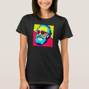 T-shirt Karl Marx avec lunettes de soleil Pop Art Portrait