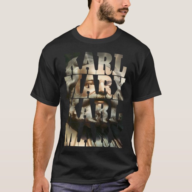 T-shirt Karl Marx cool communiste Marx 1 (Devant)