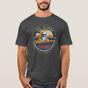 T-shirt Karl Marx, entre, perdant, nous saisissons les moy