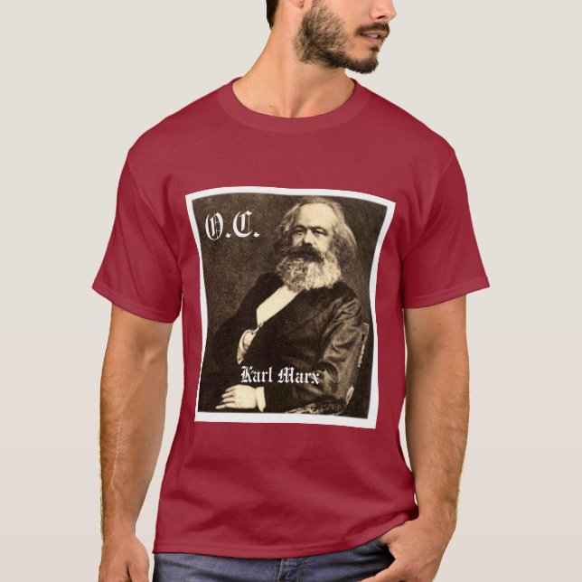 T-shirt Karl Marx O.C. (Devant)
