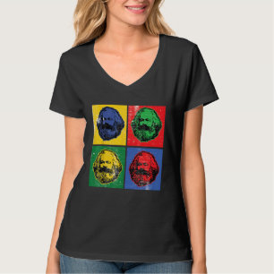 T-shirt Karl Marx Vintage Retro Pop Art pour le socialisme