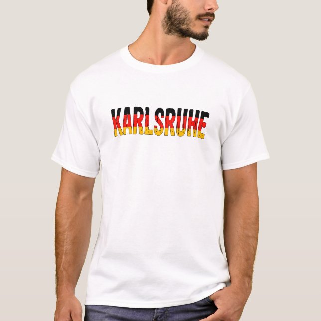 T-shirt Karlsruhe Allemagne (Devant)