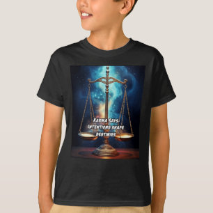 T-shirt Karma Dit Que Les Intentions Forment Les Destinées