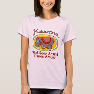T-shirt Karma Elephant