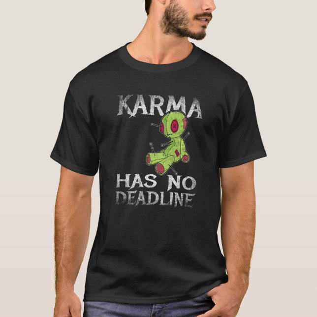 T-shirt Karma Has No Deadline Balance Fate 2 (Devant)