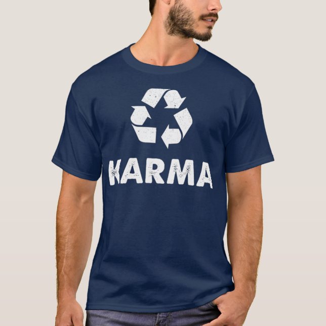 T-shirt Karma Recycle T Eco Warrior Tee (Devant)
