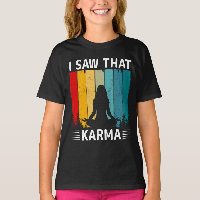 T-shirt Karma Saw (Devant)