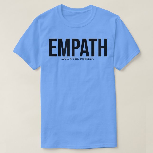 T-SHIRT KARMA YOGA EMPATH PRÉSENTE L'EMPATHIE DE MOTIVATIO (Design devant)