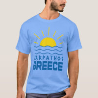 Karpathos Grèce Soleil Et Mer Bleu Homme
