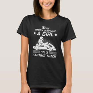 T-shirt Kart Go-kart Karting Kart Racing femmes Cadeaux