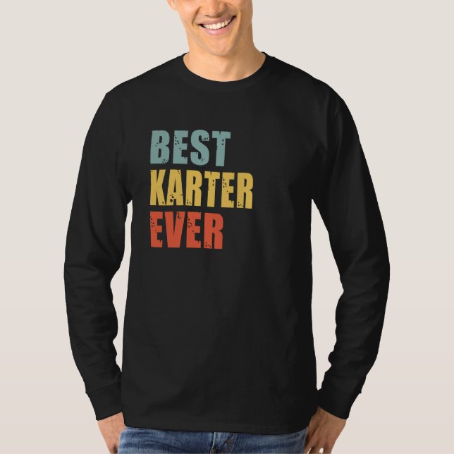 T-shirt Karter le meilleur Karter (Devant)