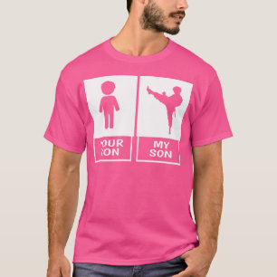 T-shirt Karter Maman Ou Papa Ton Fils Mon Fils