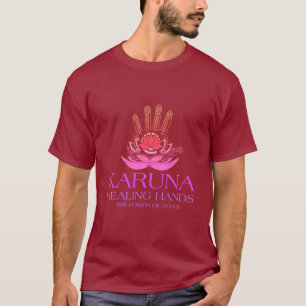 T-shirt Karuna Healing Hands Massage Thérapie & Reiki