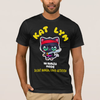 T-shirt Kat Lym In Ninja Mode