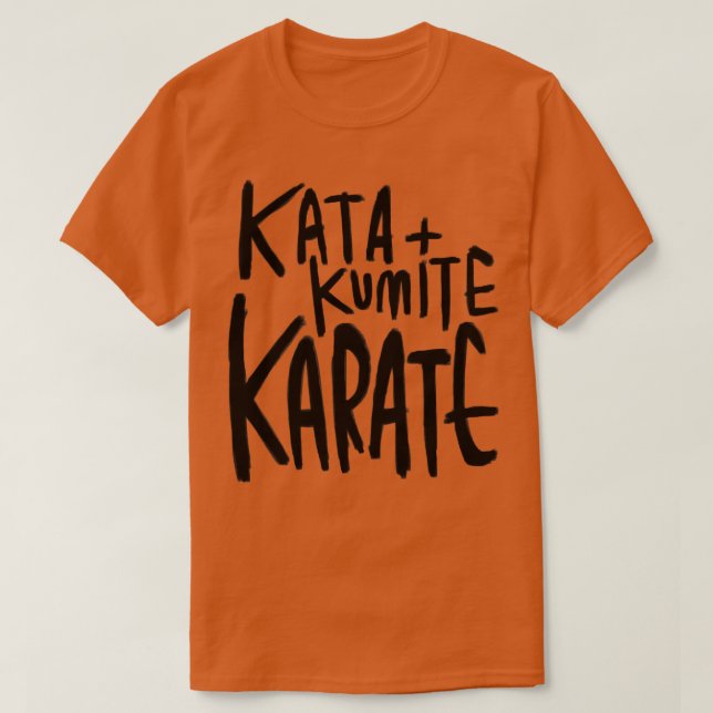 T-shirt Kata Kumite Karate (Design devant)
