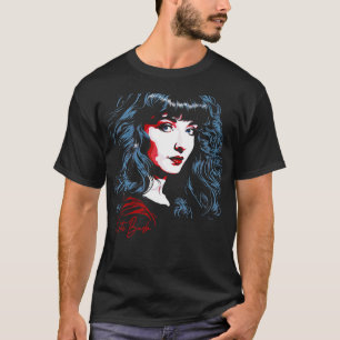 T-shirt Kate Bush 80s Retro Design