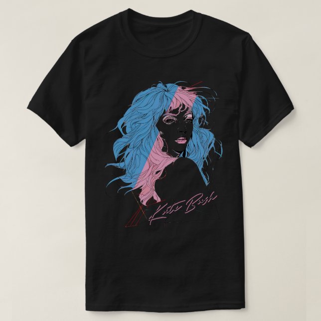 T-shirt Kate Bush 80s Style Design original (Design devant)